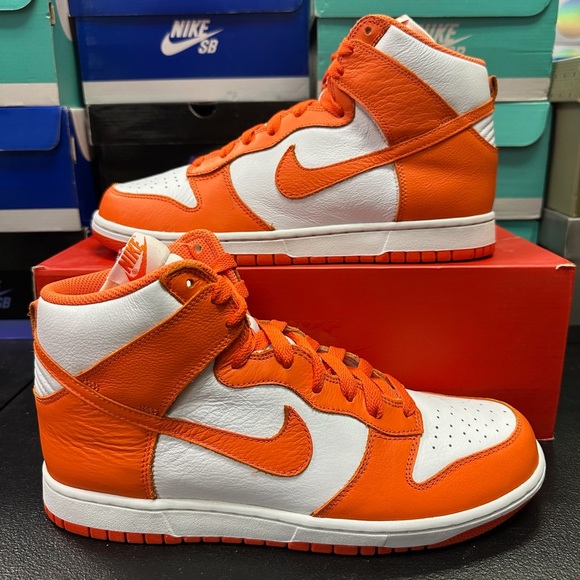 Size Nike Dunk High Retro QS Syracuse 2016 850477-101 - Main Image